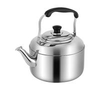 Théière En Acier Inoxidable, Bouilloire Avec Sifflet Pour Cuisine Et Camp
