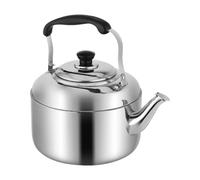 Théière En Acier Inoxidable, Bouilloire Avec Sifflet Pour Cuisine Et Camp