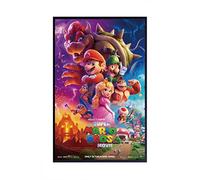Theissen Anime The Super Mario Bros. Póster de película para decoración de pared de dormitorio, póster mate, regalo sin marco, 28 cm x 43 cm
