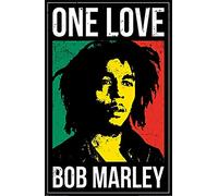 Theissen Bob Marley One Love Poster, Multi-Color, Matte Poster Frameless Gift 11 x 17 inch(28cm x 43cm)*IT-00233