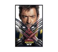 Theissen Marvel Deadpool & Wolverine Movie Poster película #1 - Matte poster de pared Frameless Gift 11 x 17 inch(28cm x 43cm)
