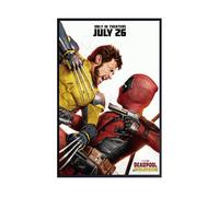 Theissen Marvel Deadpool & Wolverine Movie Poster película #2 - Matte poster de pared Frameless Gift 11 x 17 inch(28cm x 43cm)