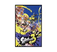 Theissen Splatoon - Póster de 3 juegos, pósteres para decoración de pared de dormitorio, póster mate sin marco, regalo de 28 cm x 43 cm