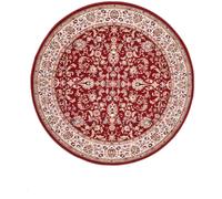 THEKO Alfombra oriental, floral, tejida, lana natural