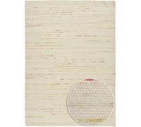 THEKO Alfombra tejida a mano en lana virgen - multi pastel 190x290 cm