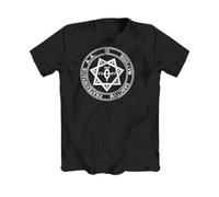 Thelema Shirt - A.A. Argentum Astrum Sigil Symbol - Magick Aleister Crowley tee Black