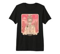 Thelma y Louise Mejores Amigos Tarot Card Skeleton Road Trip Camiseta Premium