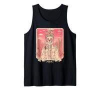 Thelma y Louise Mejores Amigos Tarot Card Skeleton Road Trip Camiseta sin Mangas