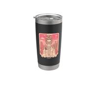 Thelma y Louise mejores amigos Tarot Card Skeleton Road Trip Vaso térmico de acero inoxidable de doble pared