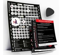 #THELOVEGAME Póster para rascar con 169 posturas sexuales, Ideas para Citas nocturnas y Conversaciones para Cualquier Pareja, diviértete y memoriza con tu Pareja (Idioma español no garantizado)