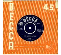 Them - BABY PLEASE DON'T GO 7 INCH (7" VINYL 45) UK DECCA 1964