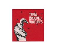 Them Crooked Vultures Hard R parche patch bordado con logotipo para planchar de hierro en apliques
