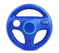 TheMax Soporte de volante azul oscuro con diseño de mando de Mario Kart Racing para mando de juegos Wii (azul oscuro)