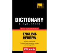 Theme-based dictionary British English-Hebrew - 9000 words: 78 (British English Collection)