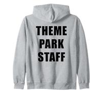 Theme Park Staff - Professional Staff & Volunteer Uniform Sudadera con Capucha