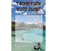Theme Park Word Quest: Word Search Puzzles for Adults, Teens, and Kids
