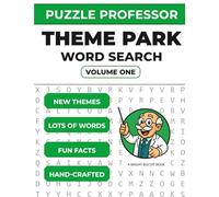 Theme Park Word Search: Volume One