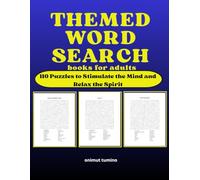 themed word search books for adults: 110 Puzzles to Stimulate the Mind and Relax the Spirit happiness puzzle for adults positive word games for well-being Relaxing Activities for Mental Health