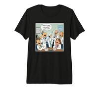 Then I Said, This Won'T Hurt a bit - Doctor Nurse Cartoon Camiseta Premium