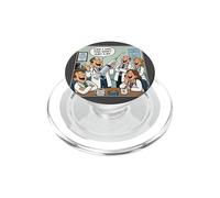 Then I Said, This Won'T Hurt a bit - Doctor Nurse Cartoon PopSockets PopGrip para MagSafe