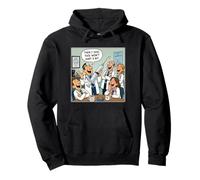 Then I Said, This Won'T Hurt a bit - Doctor Nurse Cartoon Sudadera con Capucha