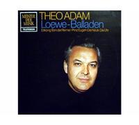Theo Adam - Loewe-Balladen (Erdkönig - Tom und der Reimer - Prinz Eugen - Der Nöck - Die Uhr) [disco de vinilo LP record]