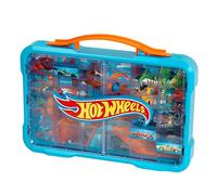 Theo Klein 2408 Maletín Expositor de coleccionista Hot Wheels, Espacio para 54 Coches, Logotipo Hot Wheels Brillante, con una práctica asa de Transporte, Juguete para niños a Partir de 3 años