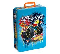 Theo Klein 2557 Hot Wheels Maletín de Colección Monster Truck de Metal | Maletín para hasta 8 vehículos | con asa de Transporte | Producto con Licencia Oficial | Juguete para niños a Partir de 3 años