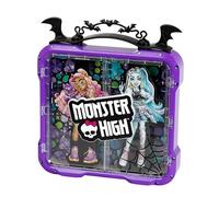 Theo Klein 2559 2559 Monster High Maleta Vitrina, Maleta Genial con Compartimentos para hasta 4 muñecas