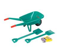 Theo Klein 2752 Set de jardinería con Carretilla Bosch I con Pala, rastrillo y Guantes de Trabajo I Anti-UV I Juguete para niños a Partir de 3 años