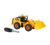 Theo Klein 3281 Cargadora Caterpillar, Vehículo Atornillable 1:24 | Juguete Interactivo & de Motricidad | Producto con Licencia Oficial | Juguete para Niños a Partir de 3 años