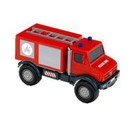 Theo Klein 3800 Mercedes-Benz Unimog Vehículo de Bomberos para Arena, para Uso en Interiores y Exteriores, Escala 1:24, Producto con Licencia Oficial, Juguete para niños a Partir de 3 años