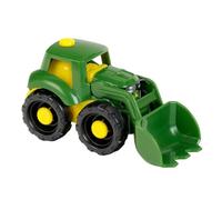 Theo Klein 3960 Tractor de John Deere, escala 1:50 y Vehículo estable para el arenero y Fabricado en resistente plástico reciclable y Juguete para niños a partir de 18 meses