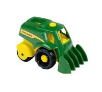 Theo Klein 3961 Cosechadora John Deere, escala 1:50, Vehículo arenero de plástico resistente, Juguete para niños a partir de 18 meses