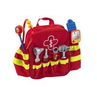 Theo Klein 4314 Emergency Rescue Backpack Iwith Stethoscope , Syringe and much more I Electronic Blood Pressure Monitor with Sound I for Children Aged 3 Years and up