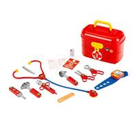 Theo Klein 4360 Maletín de médico, Incluye tensiómetro electrónico, Accesorios para Jugar a los médicos, Dimensiones: 25 cm x 15 cm x 20 cm, Juguetes para niños a Partir de 3 años