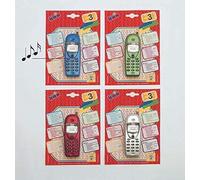 Theo Klein 4920 Multi - Tone Mobile Phone , Battery Powered Toy Phone with Different Sounds and Blinking Lights I Toys for Children Aged 3 and over