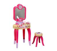 Theo Klein 5722 Barbie Estudio de Belleza y Uñas | Tocador con Espejo Giratorio y luz, secador de uñas y Accesorios | Producto con Licencia Oficial | Juguete para niños a Partir de 3 años