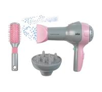 Theo Klein-5850 Braun Secador De Pelo De con Difusor Y Cepillo, Juguete, Multicolor (5850)