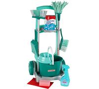 Theo Klein 6562 Leifheit Broom Trolley with robust Accessories , Incl Mop, bucket, broom and much more I Toys for Children Aged 3 and over