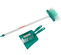 Theo Klein 6571 Leifheit Broom Set , 3-piece I Children's sweeping set with broom, Hand Brush and Dustpan I Toys for Children Aged 3 and over