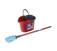 Theo Klein 6722 Kit de fregona Vileda de 3 Piezas | Incluye fregona y Cubo con Accesorio | Juguetes para niños a Partir de 3 años
