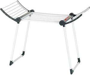 Theo Klein 6735 Vileda Drying Rack I Stable Children's Stand for wet doll clothes and teddies I with foldable side panels I Toys for Children Aged 3 and over, 33 x 65 x 49.5 cm