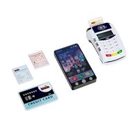 Theo Klein 7274 7274 Terminal PoS y Teléfono Móvil Infantil, con luz, Sonido y función de Pago sin Contacto, Juguete para niños a Partir de 3 años