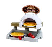 Theo Klein 7337 7337 Pizza Station, Juego Creativo con Cortador de Pizza, Platos y Pizzas, Juguete para niños a Partir de 3 años