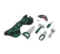 Theo Klein 8313 Bosch Tool Belt I with Hammer, Pliers , Saw and much more I with Battery - Powered Ixolino I Toy for Children Aged 3 Years and up