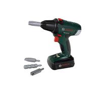 Theo Klein 8567 Bosch Cordless Screwdriver I Battery-Powered Screwdriver with Rotating and Interchangeable Bits I Light and sound I Toys for Children Aged 3 and over