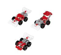 Theo Klein 8793 Bosch 3 in 1 Racing Team construction set , for Building Different racing vehicles , Construction Plans for 3 Models , for Children Aged 3 and over