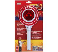 Theo Klein 8958 Paleta de señalización Fire Fighter Henry | Funciona a Pilas y Cuenta con función de luz Intermitente | Juguetes para niños a Partir de 3 años