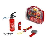 Theo Klein 8984 - Maletin De Bomberos con Numerosos Accesorios, Juguete